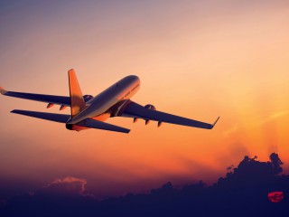 The-Plane-Flying-At-Sunset-Airliner-Photography-240x320